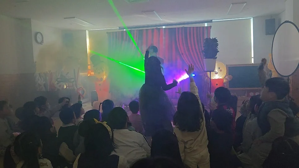 [서산 공연 후기] 서산서남초등학교병설유치원 LED 매직벌룬쇼