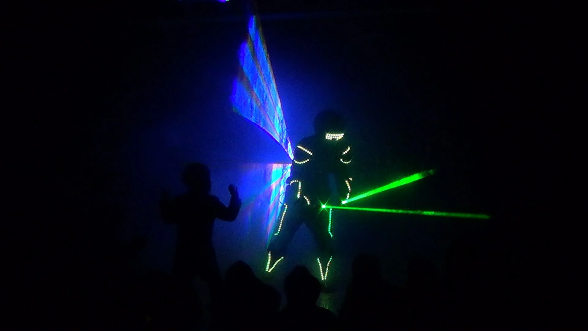 그림자 & LED 레이저쇼